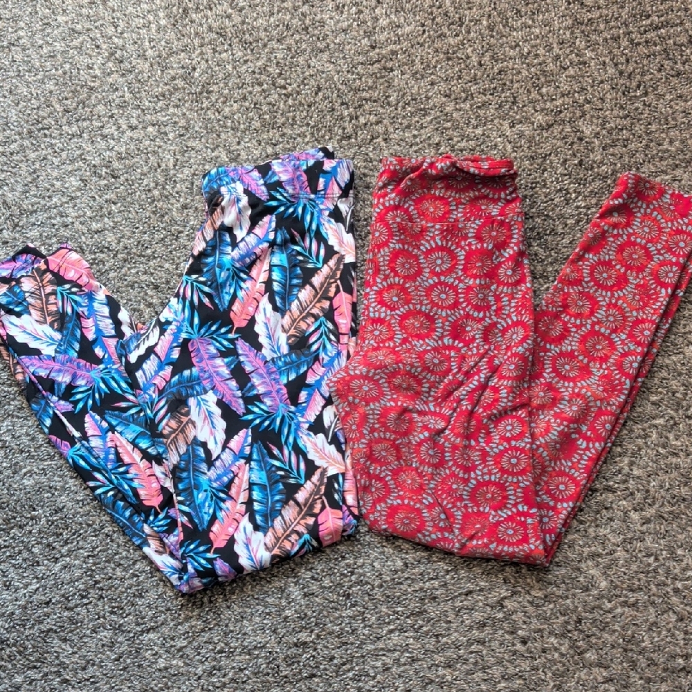 Colorful Kids Leggings Set